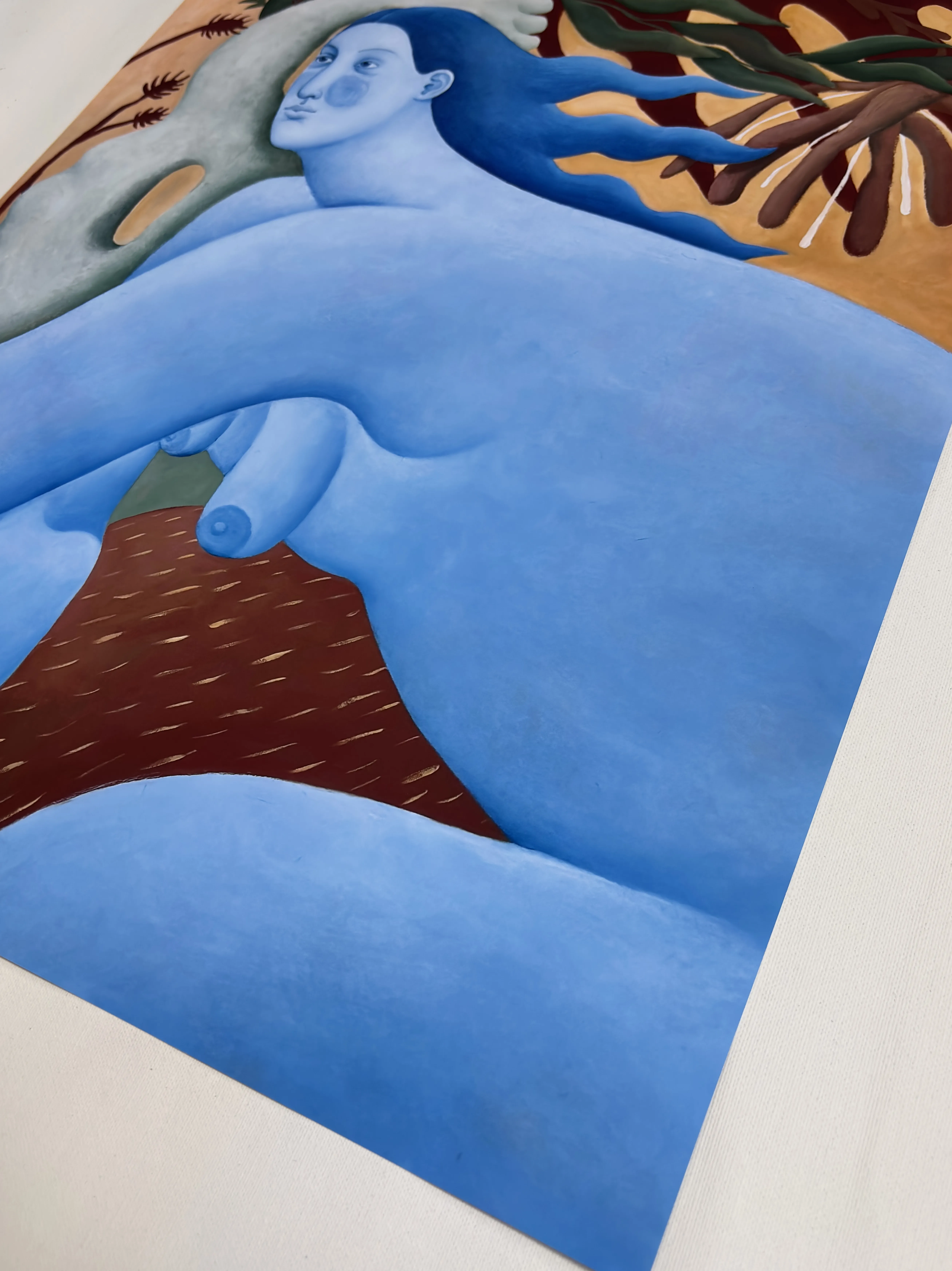 Image of Poster “Behind the Winds is Truth” by Diana Ruban , size: 50x60 cm, made of Paper 200 gsm , Painting medium, from Ukraine , part of the Poster series, priced at $35 Photo 3 of 5.
