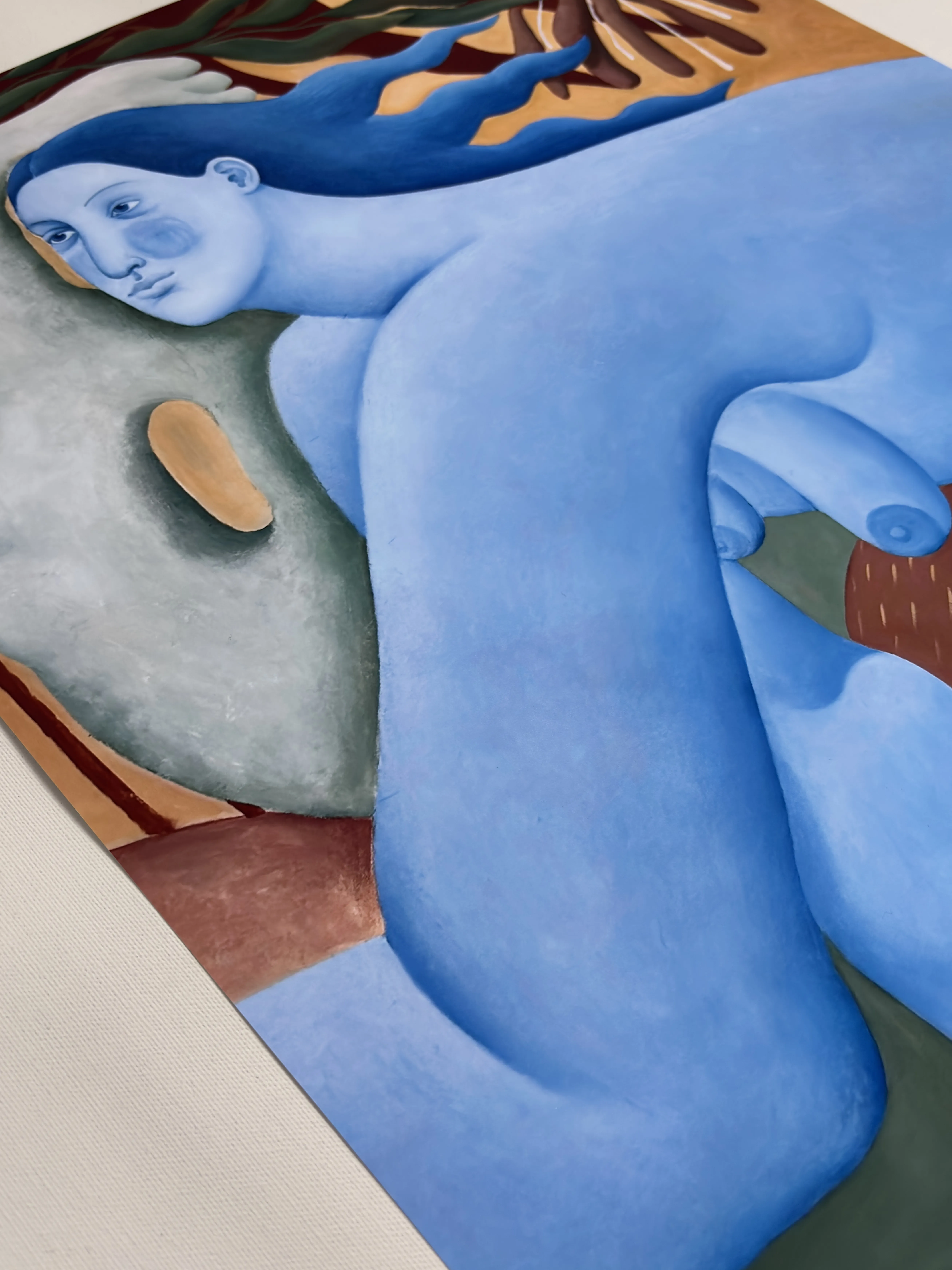 Image of Poster “Behind the Winds is Truth” by Diana Ruban , size: 50x60 cm, made of Paper 200 gsm , Painting medium, from Ukraine , part of the Poster series, priced at $35 Photo 4 of 5.