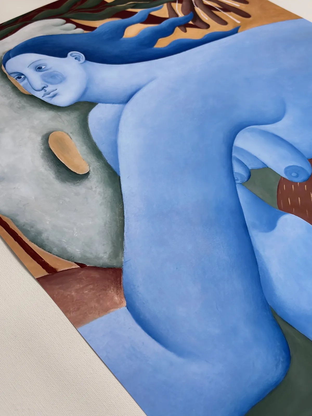 Image of Poster “Behind the Winds is Truth” by Diana Ruban , size: 50x60 cm, made of Paper 200 gsm , Painting medium, from Ukraine , part of the Poster series, priced at $35 Photo 4 of 5.