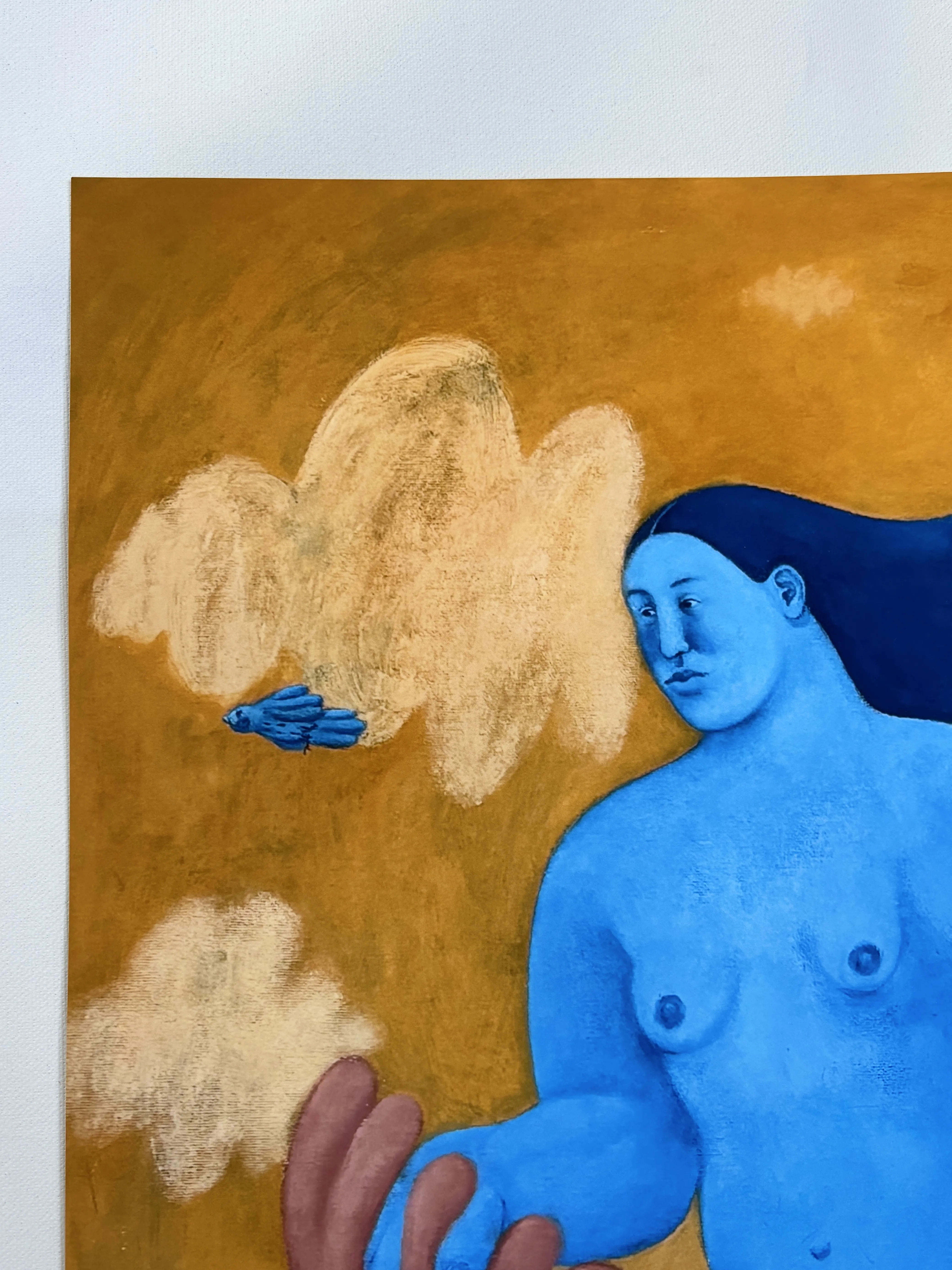 Image of Poster “ My bird” by Diana Ruban , size: 50x60 cm, made of Paper 190gsm , Digital medium, from Ukraine , part of the Poster series, priced at $35 Photo 4 of 5.
